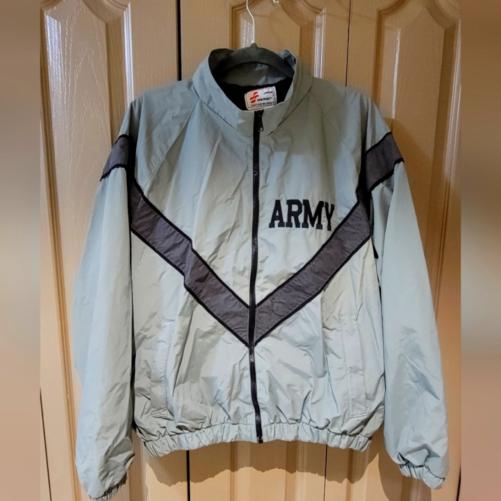 Army windbreaker